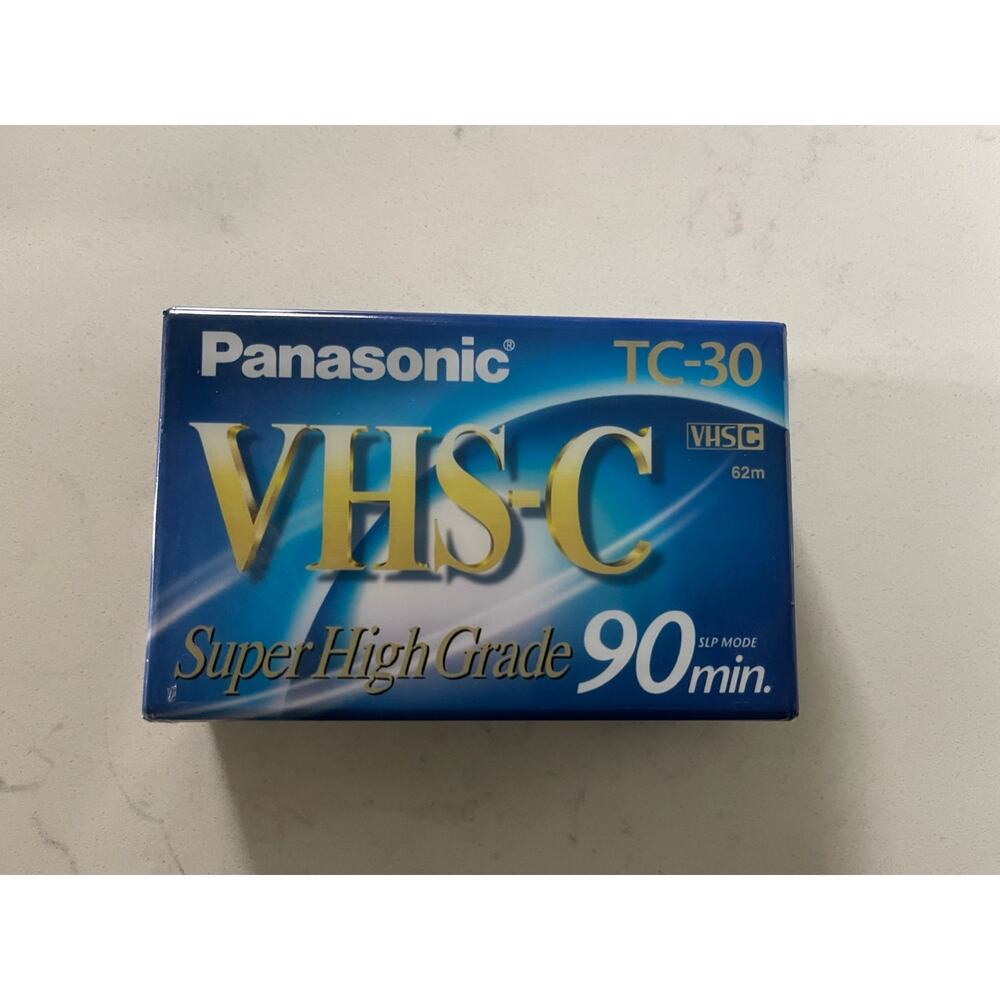 NWT Panasonic VHS-C video cassette